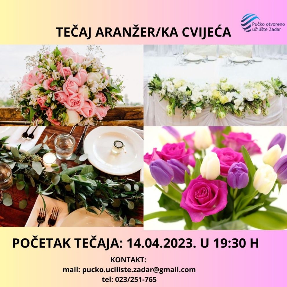 TEČAJ ZA CVJECARE